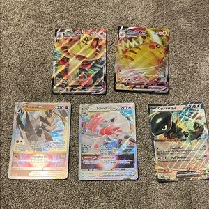 Pokemon VMAX and VSTAR oversized Card Collection
